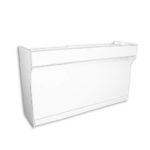 Wood Fixtures: Ledge Top Counter 6' White
