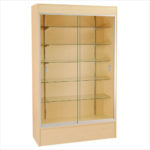 Showcases: 4' Wall Case - Maple