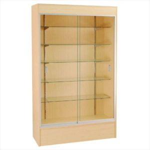 Showcases: 4' Wall Case - Maple