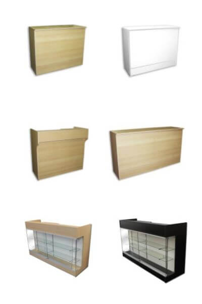 wood fixtures counters